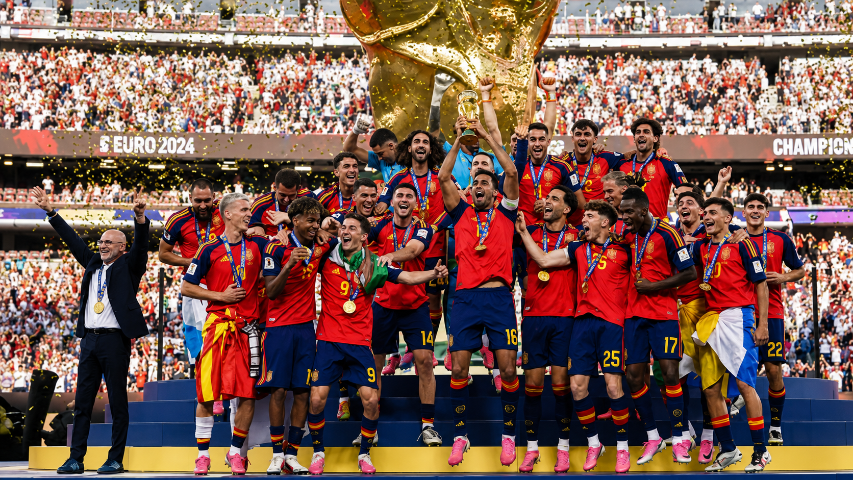 España conquista el cielo en MetLife: Un Mundial para la historia