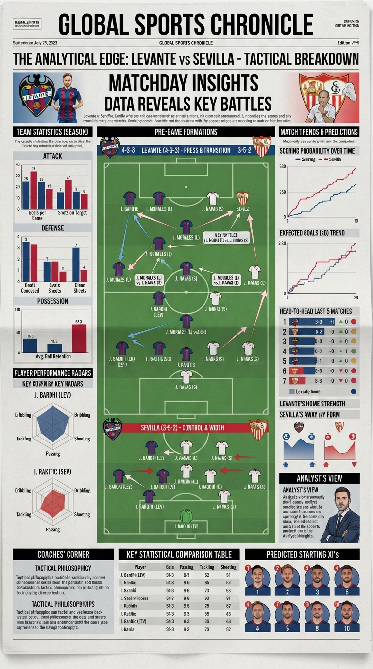 Sevilla vs.UD Levante : Pronóstico, Estadística y Predicciones | LaLiga 2026/27